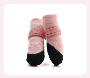 Chaussettes pour chien toutes saisons, imperméables, antidérapantes, durables, anti-salissures, faciles à nettoyer, respirantes, confortables, pour l'extérieur - Product Image 4