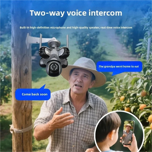 عدسة ذكية خارجية PTZ way 8K مقاومة للماء 20 ميجا بكسل 5 عدسة IP لاسلكية مع رؤية ليلية لأمن المنزل - Product Image 5
