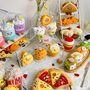 Jouet en peluche personnalisable, adorable, doux, figurine de dessin animé, vente en gros, cadeau d'anniversaire pour enfant, décoration - Product Image 5