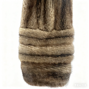 <span class=keywords><strong>Cappotto</strong></span> da <span class=keywords><strong>Donna</strong></span> Elegante e Scolpito in Pelliccia di <span class=keywords><strong>Visone</strong></span> Liscia di Lusso, Lungo, Versatile per l'Inverno e Prima Scelta per Natale - Product Image 6