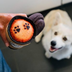 Jouets en peluche pour animaux de compagnie, design de tasse à café personnalisé par le fabricant, nouveaux jouets couineurs pour chiens - Product Image 5