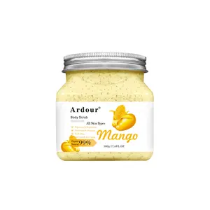 Private Label Skin Care Products Whitening Cleansing Face Scrub Body Care Natural Organic Sugar Exfoliating Body Scrub