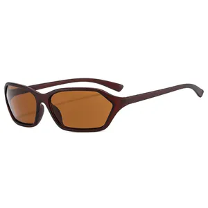 FANXUN13071 semplici occhiali da sole irregolari anti-uv stile nuovo millennio Spice occhiali Cool stile europeo e americano