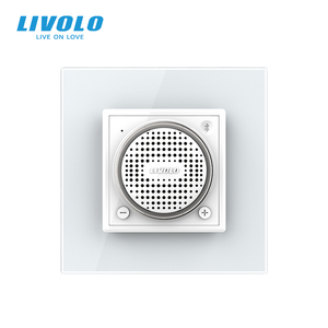Support mural intelligent LIVOLO pour haut-parleur |   Interrupteur <span class=keywords><strong>audio</strong></span> mural IP41 de type 86 standard britannique, connexion haute vitesse 5.0, pour maison et hôtel - Product Image 3