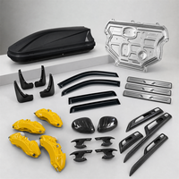 Protectores de Lluvia para Ventanas Negros para Chevy Tahoe y GMC Yukon 2021-2026, 4 Piezas, Visores Laterales Adhesivos, Deflectores de Ventilación, Parasoles para Sol y Lluvia