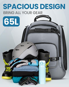 Sac à bottes <span class=keywords><strong>de</strong></span> ski multifonctionnel personnalisé avec plusieurs poches, design imperméable et durable, certifié BSCI, 21x15.3x14.5 pouces - Product Image 4