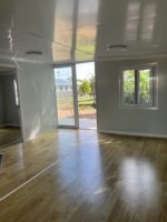 Maison préfabriquée moderne de haute qualité à double aile, 20FT, 30FT, 40FT, mobile, 3 chambres, extensible, type conteneur