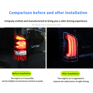 Đèn Hậu LED Phong Cách Mới Cho Xe Hơi Đèn Hậu Ô Tô Cho Mercedes Benz Vito <span class=keywords><strong>V</strong></span>-class V250 <span class=keywords><strong>W</strong></span> 447 - Product Image 4