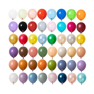 Haute qualité saint valentin thème fête décoration fournitures mat rouge <span class=keywords><strong>rose</strong></span> couleur biodégradable Latex ballon fabrication - Product Image 6