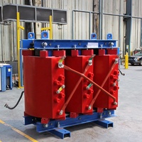 Transformateur électrique triphasé sec industriel de 100 kVA à 400 kVA CE ISO