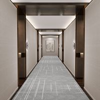 Tapis modernes abstraits de 4 mm d'épaisseur, rouleaux de tapis lavables en nylon et polyester à poils longs pour la maison, l'hôtel et les salles de banquet