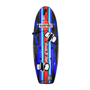 Tabla de surf Surfwiz 180x60x15cm de fibra de carbono lista para surfear, tabla para deportes acuáticos - Product Image 1