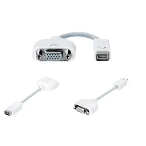 Mini DVI To VGA M/F Video converter Adapter Cable Cord For Apple iMac Macbook Pro