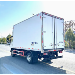 4*2 LHD Nouveau design Camion réfrigéré Carburant diesel Transmission manuelle Corps Cold Van Box à prix abordable - Product Image 2