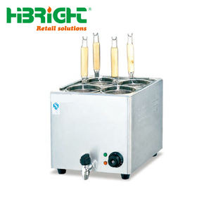 Cocina de fideos eléctrica/Gas Vertical comercial de acero inoxidable, Caldera de Pasta de 4/5/6/9 agujeros, gabinete Bain Marie, Pasta de calentamiento rápido - Product Image 6