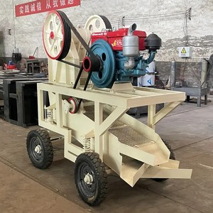 Nouveau Concasseur à Mâchoires Mobile Hengtong en Promotion pour le Concassage de Pierres Dures et l'Exploitation Minière, Capacité Maximale de 20t/h, Moteur AC, Roulement 125mm - Product Image 6