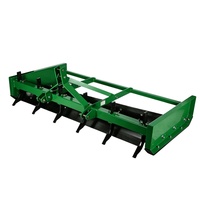 Lame de nivellement agricole 3 points Cat 1 de 6 pieds avec décompacteur pour la réparation de chemins de gravier OEM