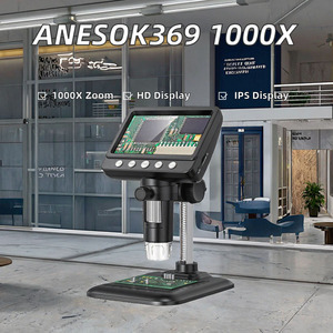 Elektronenmikroskop-Kamera 1000X 4,3 Zoll HD LCD-Bildschirm Foto Video Online Kaufen Optik Digitalmikroskop für Handy-Reparatur - Product Image 5