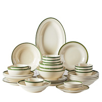 Service de vaisselle rétro simple 2026, nouveau bol en céramique pour la maison, assiette de haute qualité, assiette à riz