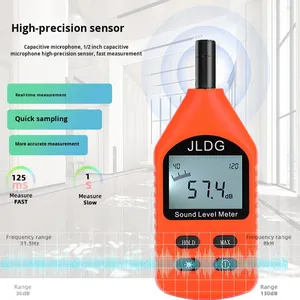 Sonmètre numérique de haute précision JD-<span class=keywords><strong>118</strong></span> - Détection du bruit environnemental, petite taille - Product Image 2