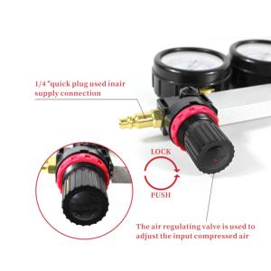 ชุดทดสอบ TU-21Cylinder รั่วชุดทดสอบการบีบอัดการรั่วไหลของเครื่องยนต์ยานยนต์ - Product Image 4