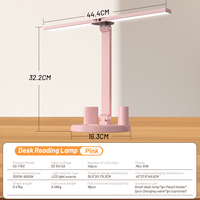 Lámpara de Lectura Decorativa para Dormitorio, Lámpara de Lectura LED para Sala de Estar, Lámpara de Mesa Plegable para Estudiantes