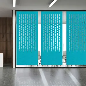 Vật Liệu Cách Âm Dễ Dàng Cài Đặt Polyester Fiber PET Acoustic Board Vật Liệu Hấp Thụ Âm Thanh Acoustic Treo Felt Panel