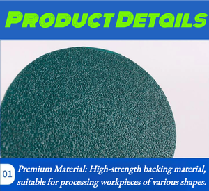 <span class=keywords><strong>Disque</strong></span> abrasif auto-agrippant 150mm/100mm à 6 trous en oxyde d'aluminium, film abrasif, pour usage OEM sur <span class=keywords><strong>bois</strong></span>/primaire/mastic - Product Image 2