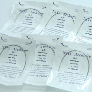 NiTi Archwire Reverse Curve 017x025 Lower Orthodontic Wire Dental Bracket Wire - Product Image 1