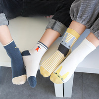 Jingwen Summer Thin InvisibleShallow Mouth Chaussettes pour enfants de couleur unie