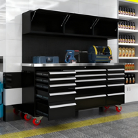 Carro de Herramientas Profesional Móvil Industrial de Alta Resistencia CYD con Múltiples Cajones, Sistema Modular de Almacenamiento y Estación de Trabajo para Reparación Automotriz
