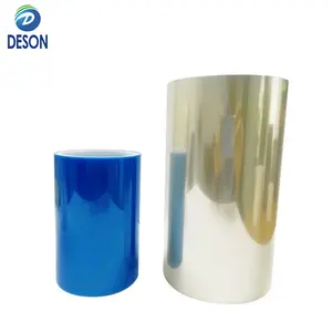 德松定制尺寸50 75 100微米玻璃聚酯热转移释放聚酯丝网印刷保护膜