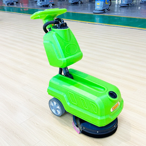 手押し式電動業務用床洗浄機（24Vバッテリー、サイドブラシ付き）スーパーマーケット、ショッピングモール、小売店向け - Product Image 4