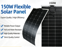 Panneau solaire flexible 150W, module photovoltaïque pliable, léger et mince, pour voiture, tente, recharge extérieure – Produit transfrontalier très demandé