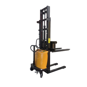 Venta caliente 1,5 T 2T elevación <span class=keywords><strong>semi</strong></span> eléctrico apilador de paletas caminar tipo camión eléctrico carretilla elevadora - Product Image 4