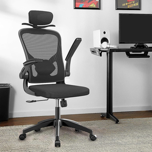 <span class=keywords><strong>Vente</strong></span> directe d'usine, chaise de travail en maille, chaise ergonomique, chaise de bureau pivotante pour salle de réunion, Sillas De Oficina - Product Image 1