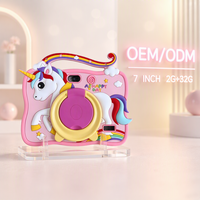 YPORANGECHENG Tablet Anak Android 7 Inci Logo Kustom 2GB 32GB Quad Core MTK6735 Tablette Untuk Anak Edukasi