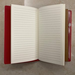 A6 Bloc-notes de voyage en cuir PU gravé de 144 pages pour le collège - Product Image 5