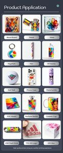 เครื่องพิมพ์ยูวีแบบแท่นราบลดราคาพิเศษ พร้อมเอฟเฟกต์วานิช 6 สี ขนาด A1/A2/A3/A4 เครื่องพิมพ์ยูวี LED แบบแท่นราบ รุ่น 3050 - Product Image 4