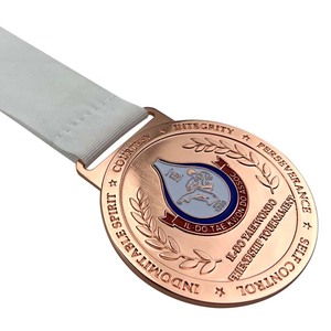 เหรียญกีฬาโลหะทองเหลืองสีเงินทองโลโก้ MVP สำหรับขายส่ง - Product Image 6