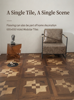 Parquet en bois massif, design moderne en chêne de luxe pour cuisine, chambre, salon, entrepôt, projets commerciaux