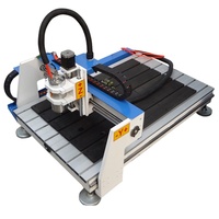 Mini routeur CNC publicitaire CA-6090 CA-3636, machine de gravure 3D sur bois, moteur monobroche 2,2 kW, moteur à roulement NC