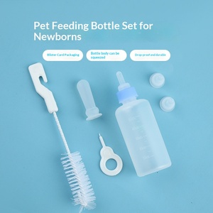 Biberon <span class=keywords><strong>da</strong></span> 60ml per l'allattamento di cani di piccola taglia, gatti, gattini e cuccioli. - Product Image 2
