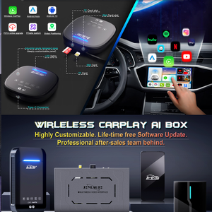 Caja de <span class=keywords><strong>TV</strong></span> <span class=keywords><strong>Android</strong></span> con Logotipo Personalizado - Adaptador Inalámbrico CarPlay AI <span class=keywords><strong>Box</strong></span> de xxxxxuto MMB OEM Electronics - Product Image 2