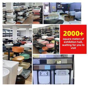 Moderno Set Sanitario Completo <span class=keywords><strong>per</strong></span> il Nord America con <span class=keywords><strong>Doccia</strong></span>, Rubinetteria, WC Monoblocco in Ceramica e Lavabo Sottopiano <span class=keywords><strong>per</strong></span> il Bagno - Product Image 4