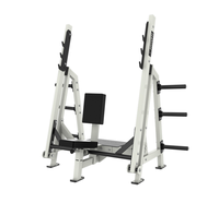 Banc de musculation professionnel à charge de plaques pour la force athlétique et l'haltérophilie