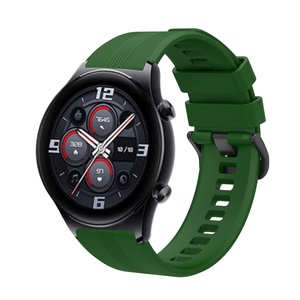 Correa deportiva de silicona suave con hebilla de acero inoxidable para Huawei Watch <span class=keywords><strong>3</strong></span> y Galaxy <span class=keywords><strong>Gear</strong></span> S3 Frontier, duradera e impermeable - Product Image 3
