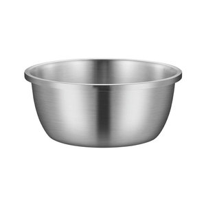 ชามสแตนเลส ขนาด 18ซม. 20ซม. 22ซม. 24ซม. 26ซม. 28ซม. 30ซม. 32ซม. 34ซม. 36ซม. 38ซม. 40ซม. ทนทานสำหรับใช้ในครัว - Product Image 1