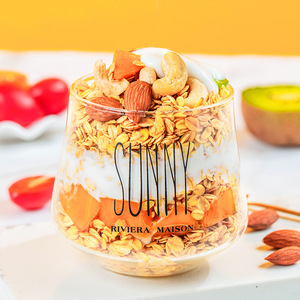 Gruau cuit à haute teneur en fibres, en conserve, prêt à <span class=keywords><strong>manger</strong></span>, repas sec, petit <span class=keywords><strong>d</strong></span>éjeuner, céréales, repas de remplacement, non-fruit, noix, avoine - Product Image 4