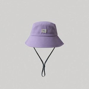 Wholesale Unisex Summer Sun <b>Hat</b> Fishermmen's Cap Custom Logo Bucket <b>Hats</b> with String - Product Image 6